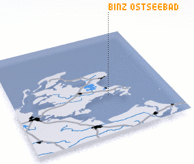 3d view of Ostseebad Binz